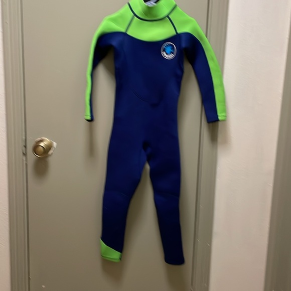 REALON Kids Wetsuit for Toddler Boys ,3mm Neoprene Swimsuits Children Wet Suits - Picture 4 of 6